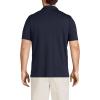 Lands’ End Men’s Premium American-Grown Supima Cotton Polo Shirt, Short Sleeve, Pocket – Big & Tall(Radiant Navy)