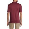 Lands’ End Men’s Premium American-Grown Supima Cotton Polo Shirt, Short Sleeve, Pocket – Big & Tall(Rich Burgundy)