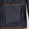 Lands’ End Men’s Reversible Insulated Barn Jacket(Radiant Navy/Navy Plaid)