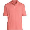 Lands’ End Men’s Short Sleeve American-Grown Supima Cotton Polo Shirt(Coral Clay)