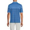 Lands’ End Men’s Short Sleeve American-Grown Supima Cotton Polo Shirt(Mariner Blue Placed Stripe)