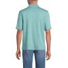 Lands’ End Men’s Short Sleeve American-Grown Supima Cotton Polo Shirt(Mint Sky)