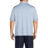 Lands’ End Men’s Short Sleeve American-Grown Supima Cotton Polo Shirt(Pale Slate Blue)