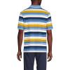 Lands’ End Men’s Short Sleeve American-Grown Supima Cotton Polo Shirt(Vintage Amber Multi Stripe)