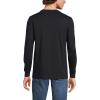 Lands’ End Men’s Super-T Long Sleeve T-Shirt(Black)