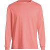 Lands’ End Men’s Super-T Long Sleeve T-Shirt(Coral Clay)