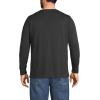 Lands’ End Men’s Super-T Long Sleeve T-Shirt(Dark Charcoal Heather)