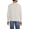 Lands’ End Men’s Super-T Long Sleeve T-Shirt(Light Stone)