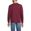 Lands’ End Men’s Super-T Long Sleeve T-Shirt(Rich Burgundy Heather)