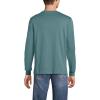 Lands’ End Men’s Super-T Long Sleeve T-Shirt(Tourmaline)