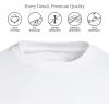 Lands’ End Men’s Super-T Long Sleeve T-Shirt(White)