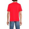Lands’ End Men’s Super-T Short Sleeve T-Shirt with Pocket(Coral Red)