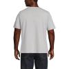 Lands’ End Men’s Super-T Short Sleeve T-Shirt with Pocket(Gray Heather)