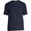 Lands’ End Men’s Super-T Short Sleeve T-Shirt with Pocket(Radiant Navy)