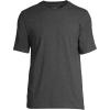 Lands’ End Men’s Super-T Short Sleeve T-Shirt(Dark Charcoal Heather)
