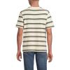 Lands’ End Men’s Super-T Short Sleeve T-Shirt(Ivory/Nightfall Blue Stripes)
