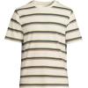 Lands’ End Men’s Super-T Short Sleeve T-Shirt(Ivory/Nightfall Blue Stripes)
