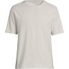 Lands’ End Men’s Super-T Short Sleeve T-Shirt(Light Stone)