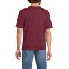 Lands’ End Men’s Super-T Short Sleeve T-Shirt(Rich Burgundy Heather)