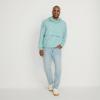 Lands’ End Men’s UPF 50 Anorak Windbreaker(Pale Teal)