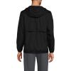 Lands’ End Men’s UPF 50 Windbreaker Jacket(Black)