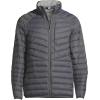 Lands’ End Men’s Wanderweight Ultralight Packable Down Jacket(Charcoal)