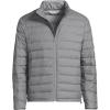 Lands’ End Men’s Wanderweight Ultralight Packable Down Jacket(Mica Heather)