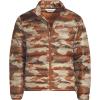 Lands’ End Men’s Wanderweight Ultralight Packable Down Jacket(Warm Cinnamon Camo)