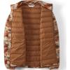Lands’ End Men’s Wanderweight Ultralight Packable Down Jacket(Warm Cinnamon Camo)