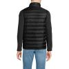 Lands’ End Men’s Wanderweight Ultralight Packable Down Vest(Black)