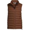 Lands’ End Men’s Wanderweight Ultralight Packable Down Vest(Warm Cinnamon)