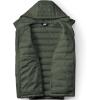 Lands’ End Men’s Wanderweight Ultralight Packable Hooded Down Jacket(Darkest Olive)
