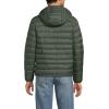 Lands’ End Men’s Wanderweight Ultralight Packable Hooded Down Jacket(Darkest Olive)