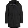 Lands’ End Men’s Waterproof Squall Parka(Black)