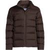 Lands’ End Men’s Wide Channel 600 Down Puffer Jacket(Rich Coffee)