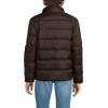 Lands’ End Men’s Wide Channel 600 Down Puffer Jacket(Rich Coffee)