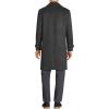Lands’ End Men’s Wool Blend Top Coat(Dark Charcoal Heather)