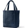 Lands’ End Open Top Canvas Tote Bag(Radiant Navy)