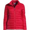 Lands’ End School Uniform Women’s’ ThermoPlume Jacket(Red)