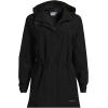 Lands’ End Squall Packable Waterproof Raincoat(Black)