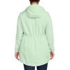 Lands’ End Squall Packable Waterproof Raincoat(Icy Mint Green)