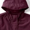 Lands’ End Squall Packable Waterproof Raincoat(Lush Burgundy)