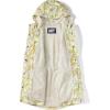 Lands’ End Squall Packable Waterproof Raincoat(Pale Yellow/Ivory Tulip)