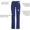 Lands’ End Starfish Mid Rise Straight Leg Pants(Deep Sea Navy)