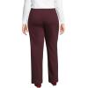Lands’ End Starfish Mid Rise Straight Leg Pants(Lush Burgundy)
