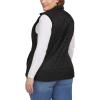Lands’ End Women’s 3-in-1 Systems Jacket with Removable Puffer Vest(Black)