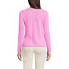 Lands’ End Women’s Cashmere Cardigan Sweater(Aster Pink)