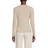 Lands’ End Women’s Cashmere Cardigan Sweater(Champagne)