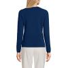 Lands’ End Women’s Cashmere Cardigan Sweater(Deep Sea Navy)