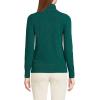 Lands’ End Women’s Cashmere Turtleneck Sweater(Bright Evergreen)